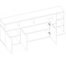 Тумба под телевизор Компакт 3D7N P правая Тумба под телевизор Компакт 3D7N P правая