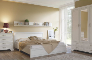 Спальня Тиффани 2 (крем вудлайн) Спальня Тиффани 2 (крем вудлайн)