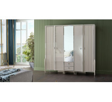 Пятистворчатый шкаф Gravita (Гравита) GRAV-33 слоновая кость