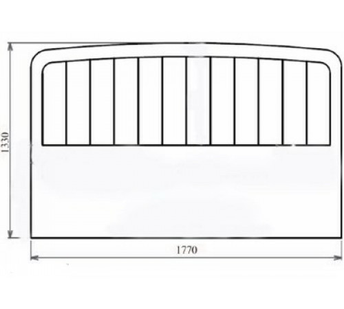 Кровать Песаро (PESARO) 150х200 PESR-26-160