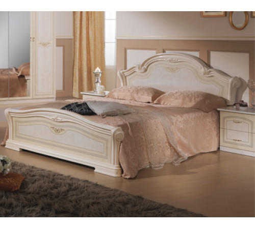 Двуспальная кровать Ирина (беж) Двуспальная кровать Ирина (беж)