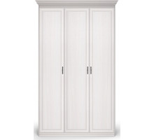 Шкаф 3-х дверный Неаполь Ясень анкор светлый (патина "серебро") Шкаф 3-х дверный Неаполь Ясень анкор светлый (патина "серебро")