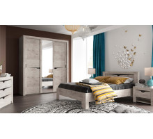 Шкаф для одежды Соренто Дуб стирлинг с раздвижными дверями Шкаф для одежды Соренто Дуб стирлинг с раздвижными дверями