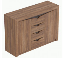 Комод для белья с четырьмя ящиками Соренто Дуб Стирлинг Комод для белья с четырьмя ящиками Соренто Дуб Стирлинг