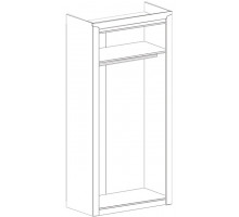 Шкаф для одежды двухдверный Соренто Шкаф для одежды двухдверный Соренто