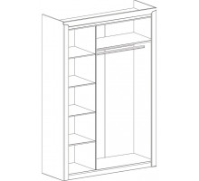 Шкаф для одежды трехдверный Соренто Шкаф для одежды трехдверный Соренто