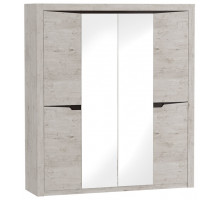 Шкаф для одежды четырехдверный Соренто  Шкаф для одежды четырехдверный Соренто