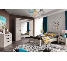 Шкаф для одежды четырехдверный Соренто  Шкаф для одежды четырехдверный Соренто