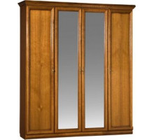 Шкаф для одежды Нинель ММ-167-01/04 (табак+тп) Шкаф для одежды Нинель ММ-167-01/04 (табак+тп)