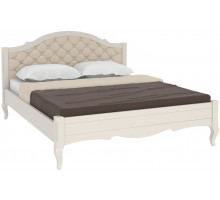 Двуспальная кровать Авиньон MUR-111-01/1 с каретной стяжкой Двуспальная кровать Авиньон MUR-111-01/1 с каретной стяжкой