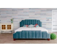 Двуспальная кровать Форсайт MUR-IK-FORS с мягкой спинкой Двуспальная кровать Форсайт MUR-IK-FORS с мягкой спинкой