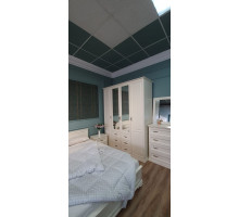 Четырехстворчатый шкаф для одежды Лирона MUR-103-04 st с зеркалом Четырехстворчатый шкаф для одежды Лирона MUR-103-04 st с зеркалом