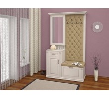 Прихожая Милан MUR-110p-03 с зеркалом и тумбой Прихожая Милан MUR-110p-03 с зеркалом и тумбой