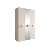 Трехстворчатый шкаф для одежды с зеркалом Богемия Фарфале (Bogemia Farfalle) БМШ1/3 (Fа)