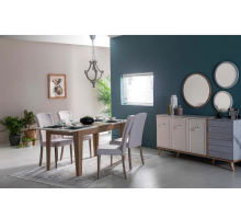 Стол обеденный Мавенна (Mavenna), раскладной, mini MAVN-14A Стол обеденный Мавенна (Mavenna), раскладной, mini MAVN-14A