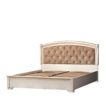 Кровать двуспальная 1600 Парма кремовый белый 805 Кровать двуспальная 1600 Парма кремовый белый 805